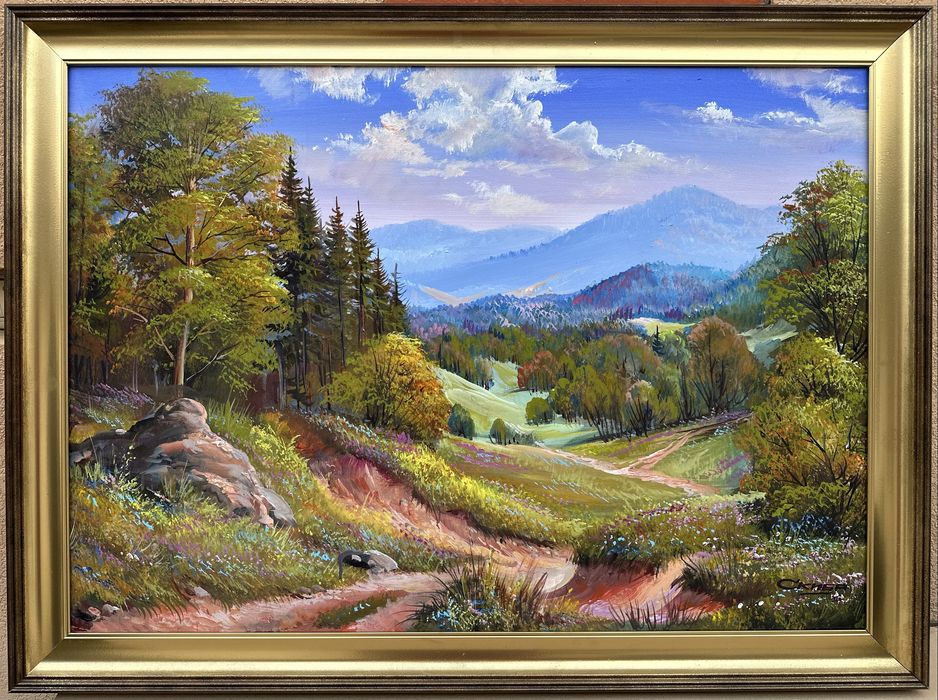 Картини Карпати (полотно, олія)