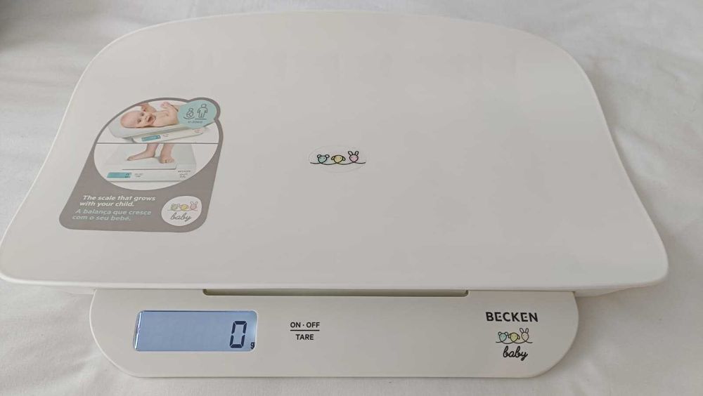Balança Digital de Bebé (Evolutiva | Até 20kg | Branco)