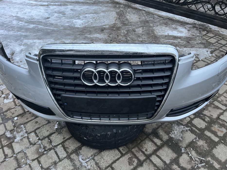 Передній бампер audi a6 c6 s-line lift рестайл