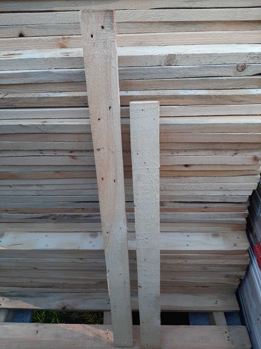 Deska surowa sucha 120x8x3 i 100x8x3