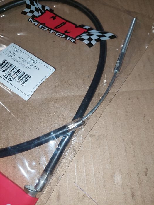 Fabrycznie nowa kpl linka hamulca kola tył simson sr50 skuter