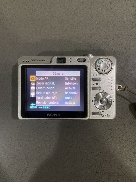 Sony cybershot DSC-W50 - para peças