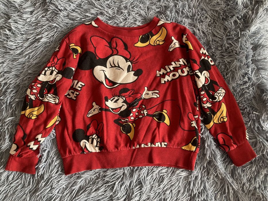 Bluza i spodnie Myszka Miki H&M 122/128