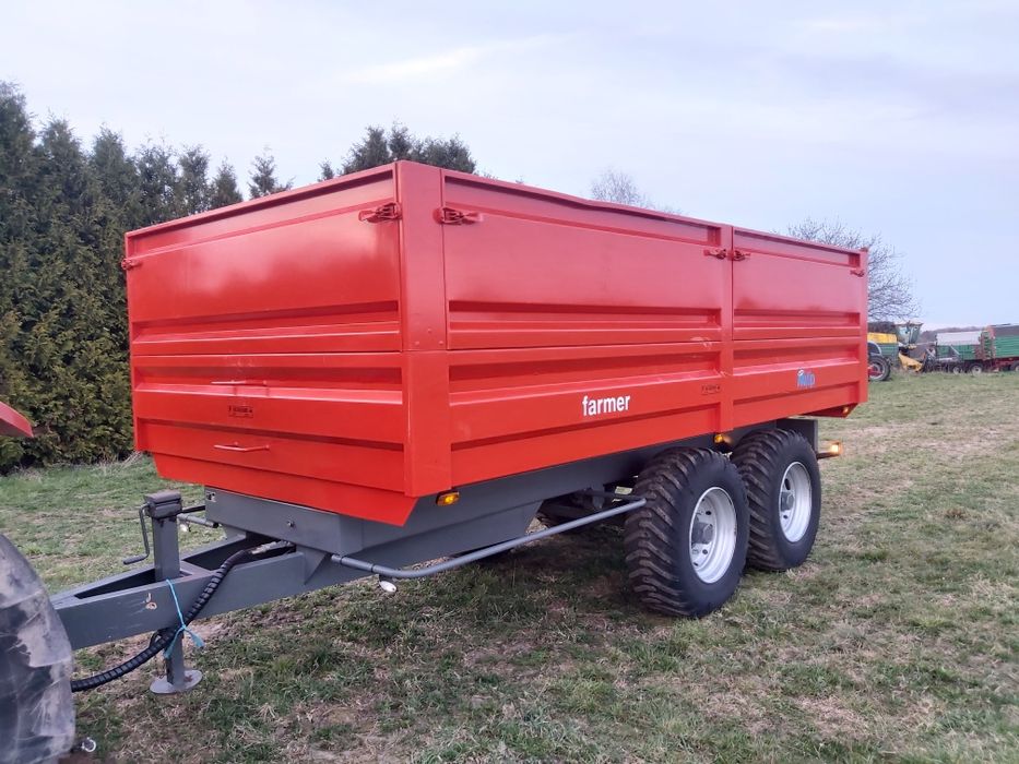 Przyczepa wywrotka tandem Kimadan Farmer 140 Zarejestrowana