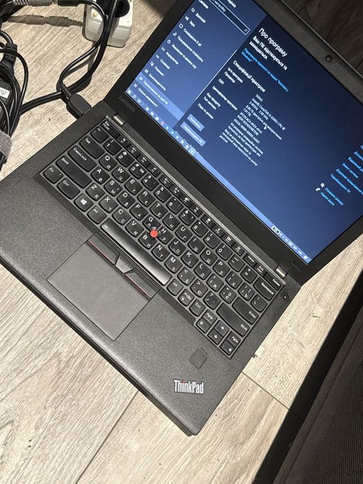 ноутбук lenovo thinkpad x270 (i5-6300U\8Gb-DDR4\170gb-SSD)