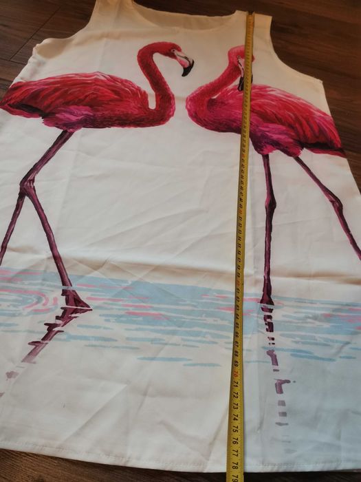 Koszula, tunika, sukienka M flamingi