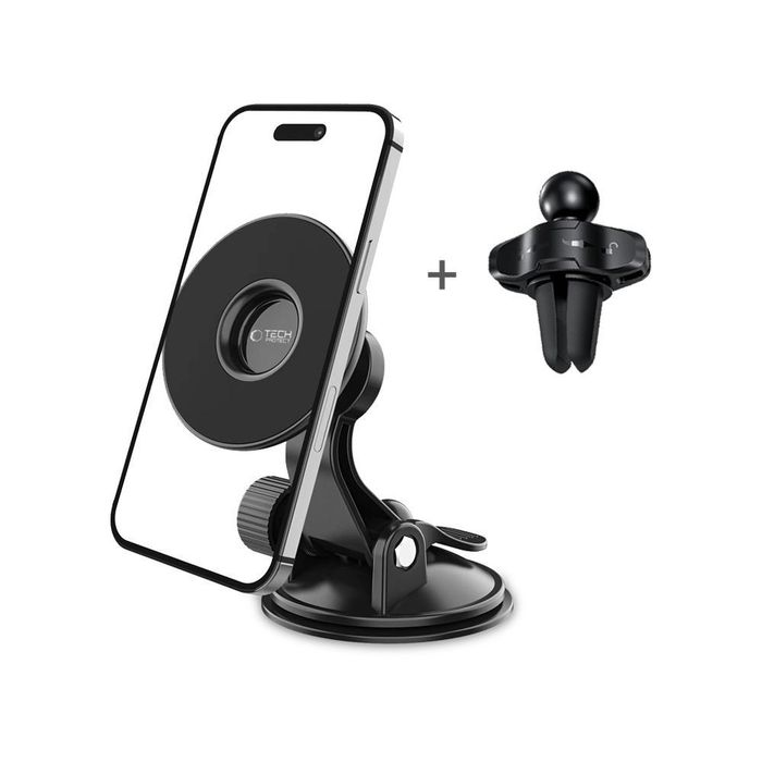 Tech-Protect N50 Magnetic MagSafe dashboard & vent car mount black