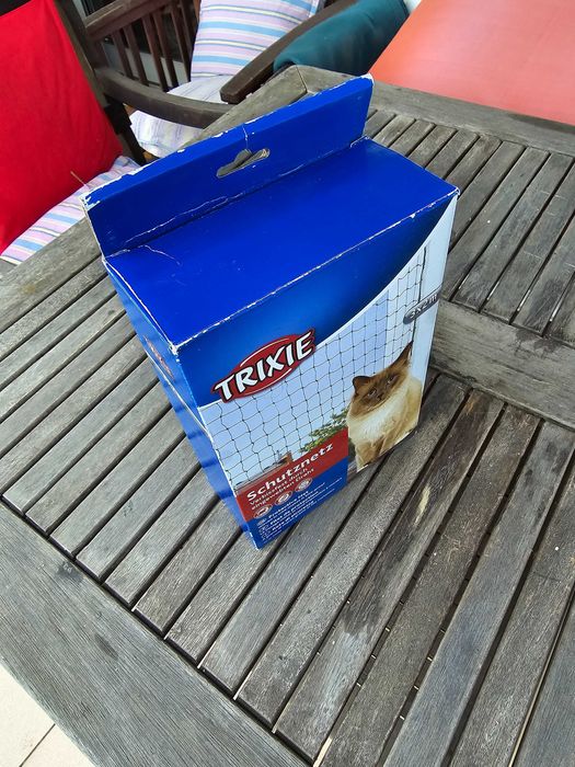 Rede de proteção para gatos