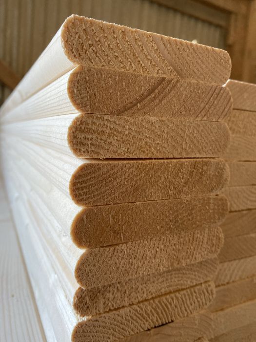 Deski strugane 18x90 mm. DESKA HEBLOWANA na wymiar- na ogrodzenie
