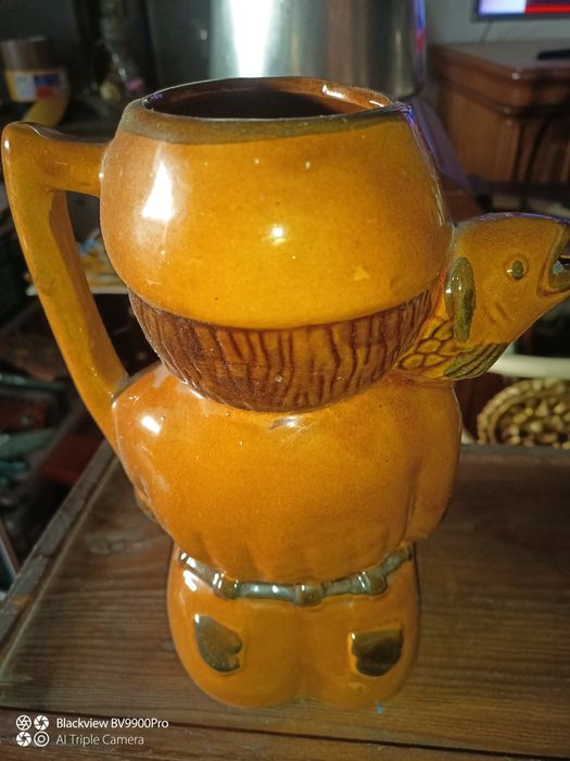 Caneca o pescador antiga maravilhosa