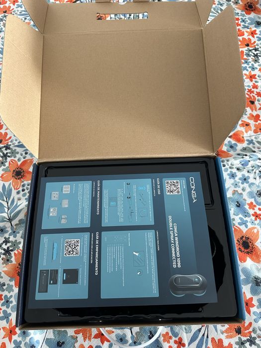 Robô Limpa-Vidros Conga Windroid 1090 Double Spray X-treme