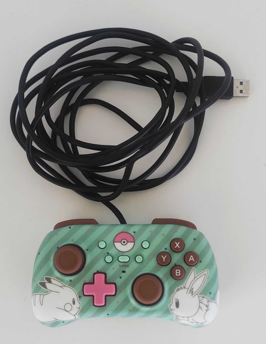 HoriPad Mini Controller – Pokémon: Pikachu & Eevee – Nintendo Switch64584568977154123