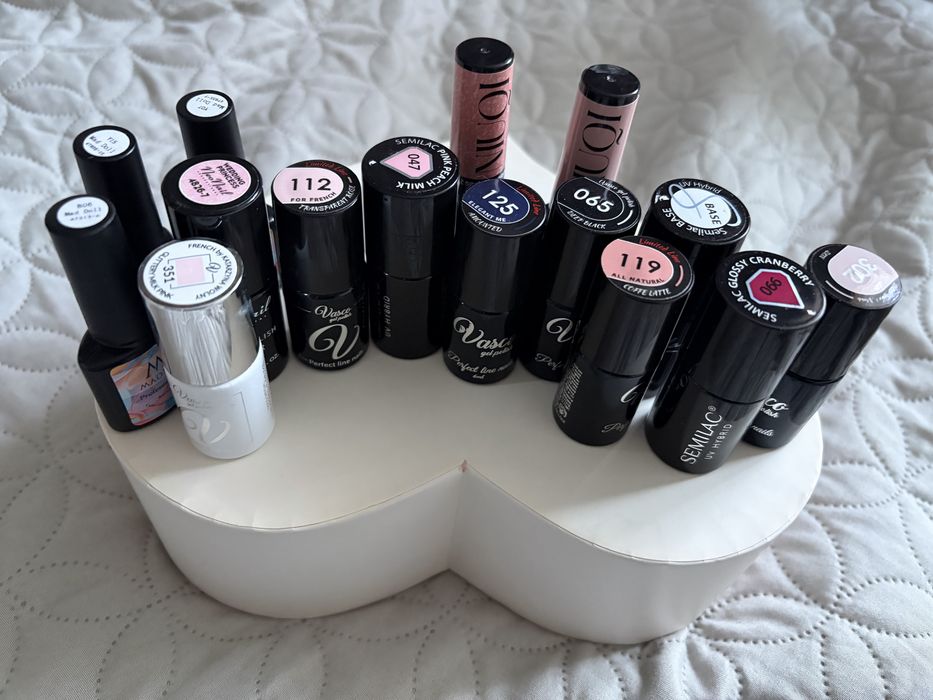 Lakiery  hybrydowe rozne kolory do prac artystycznych