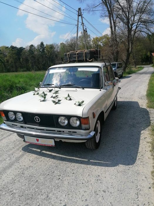 Auto do ślubu Fiat 125p