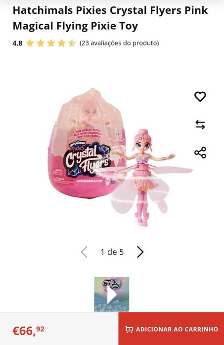 Hatchimals Pixies Crystal Flyers Starlight Ido