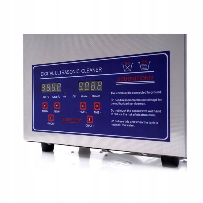 Myjka Wanna Ultradźwiękowa 6,5L Mycia Części 240W