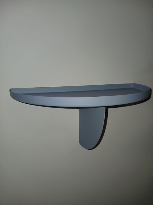 Metalowa półka ścienna H&M Home niebieska błękitna