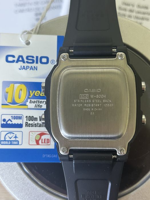 Оригінальний годинник Casio W-800H-1B