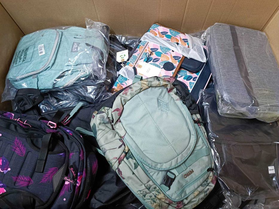 Palety Mix Plecak Torby Torebki Walizki  Amazon Klasa A NOWE