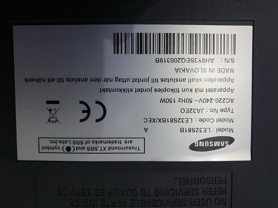 Tv Samsung 32 polegadas