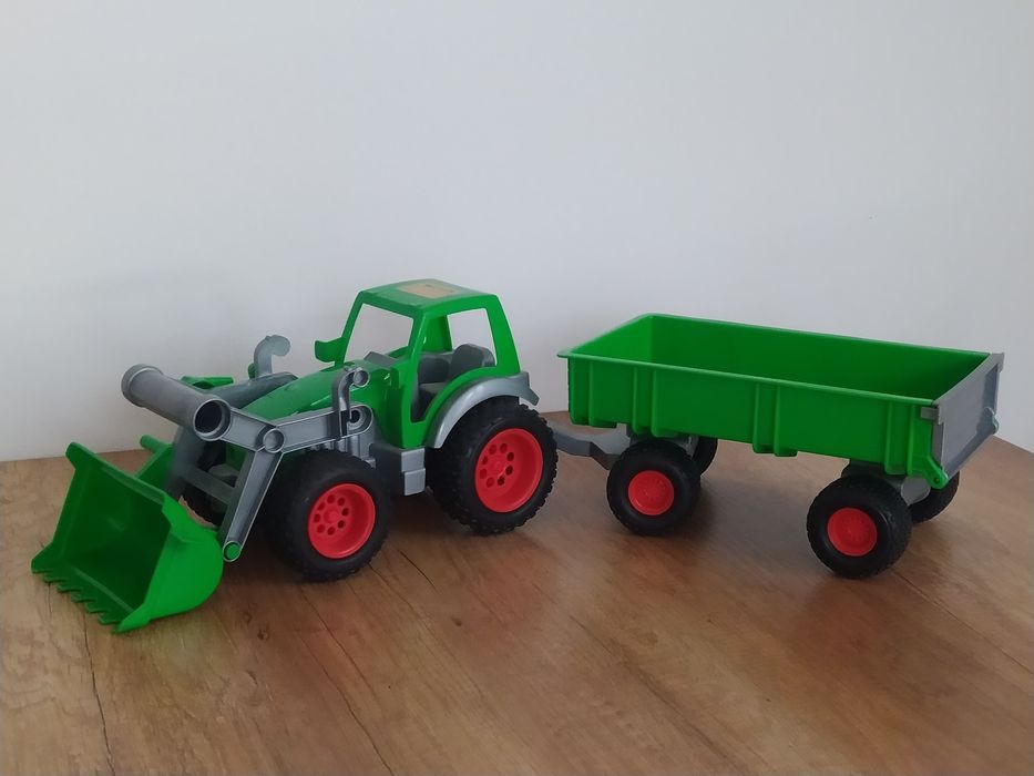 WAWER Traktor z turem, gumowe koła stan Bardzo Dobry