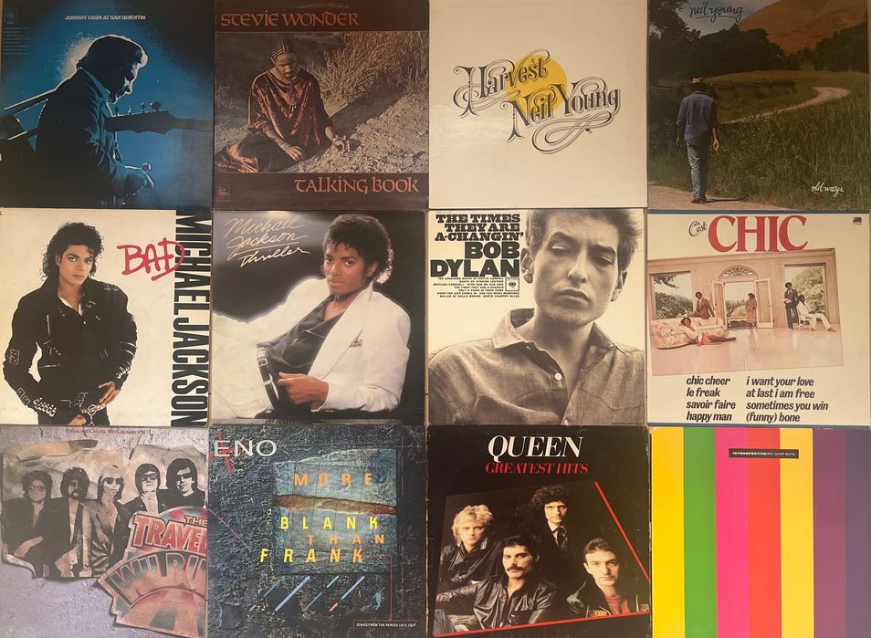 Discos de vinil em muito bom estado