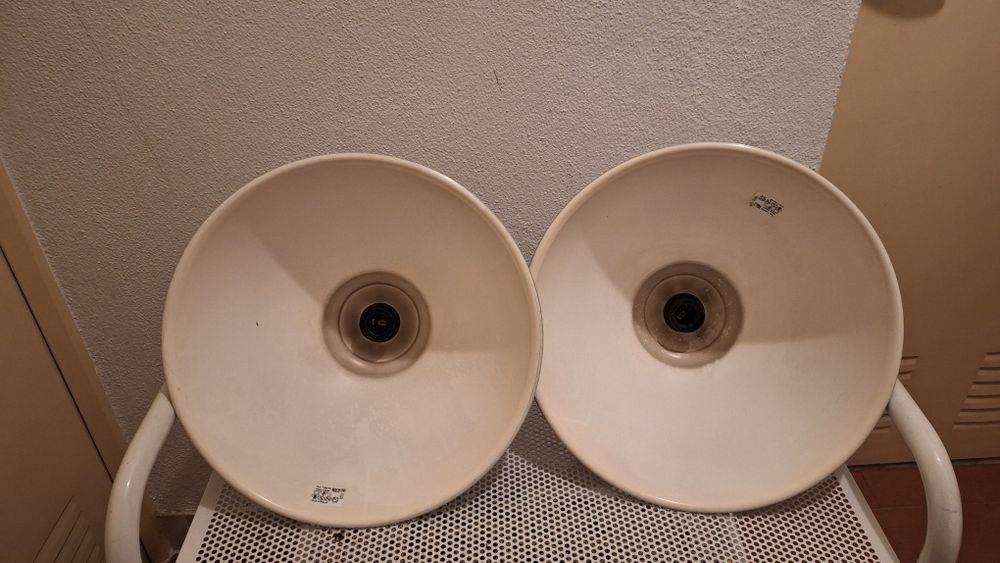 2 candeeiros de teto
