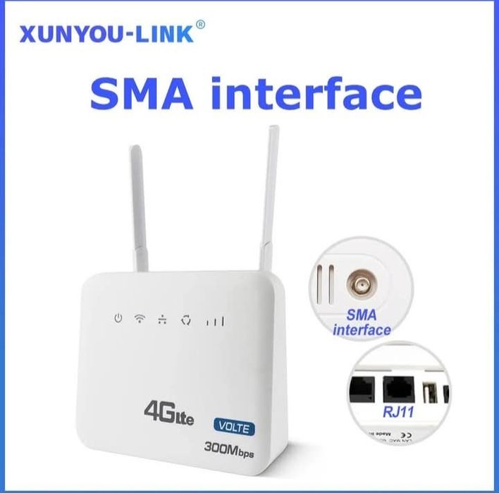 Цена до 20.12 4g LTE роутер под внешние антенны, WiFi 6.