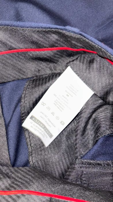 Giacomo Conti garnitur młodzieżowy granatowy roz 164-170cm 44