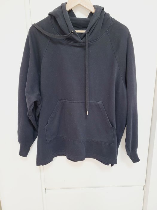 Czarna bluza z kapturem 3XL/46