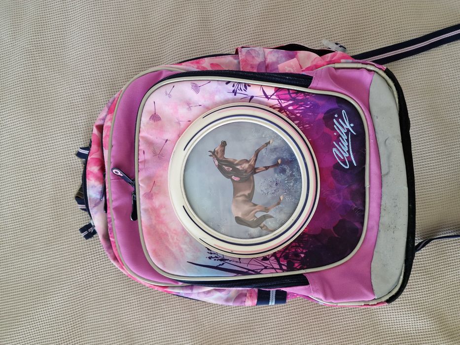 Plecak TOPGAL z obrazkami koni