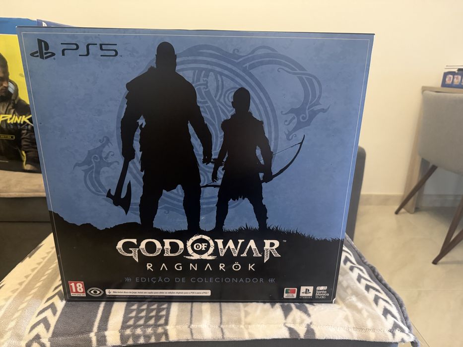 Jogo God of War Ragnarök Edição de colecionador Ps5 selada
