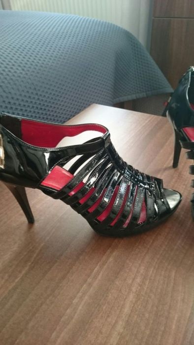 Sandały Wojas że skóry