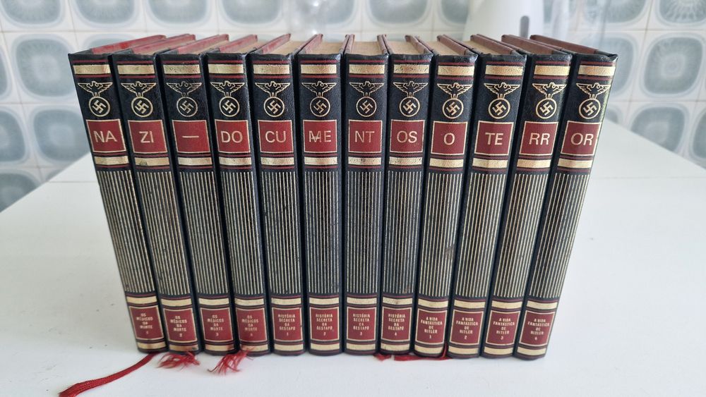 Coleção completa livros históricos sobre o Nazismo