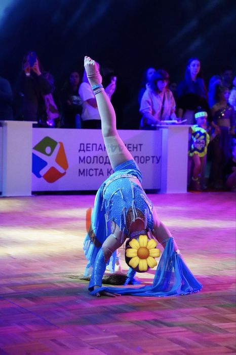 Костюм для акробатики танцювальний діско слоу лірикал діско