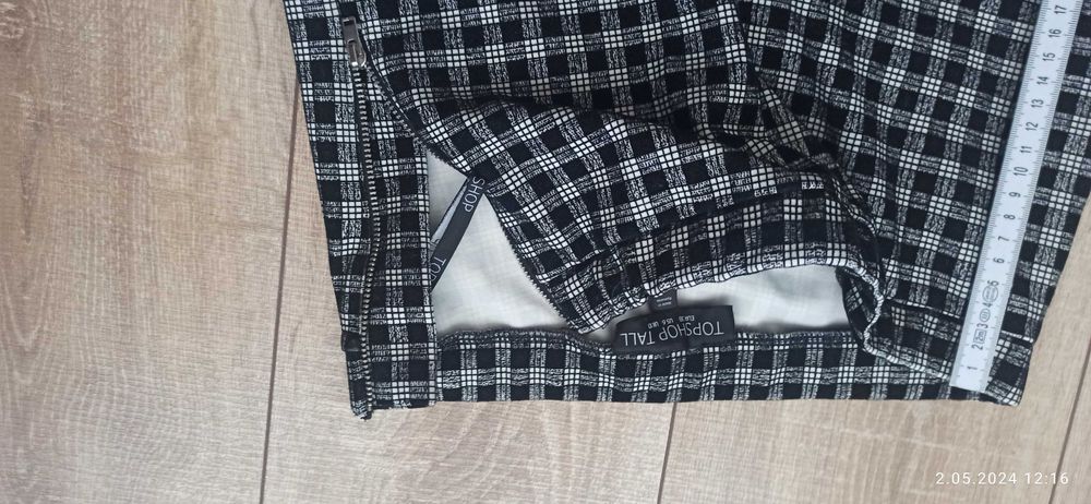 Spodnie w karteczkę