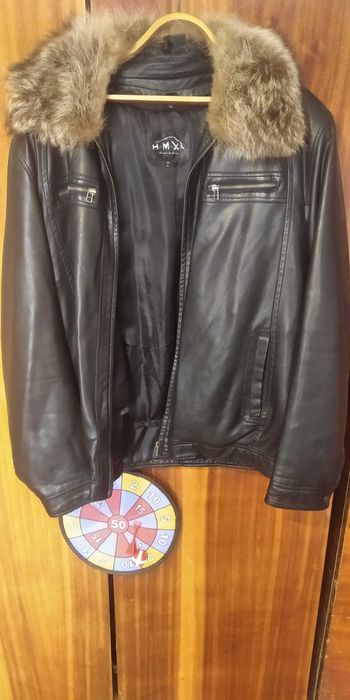 Зимова чоловіча шкірянка