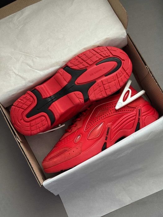 Кросівки Adidas x RAF SIMONS Cylon - 21 Red/White premium: 4 700