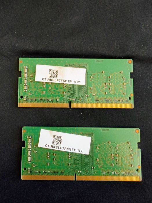 DDR4 Micron 2 шт.  x  8 GB SO-DIMM DDR4 3200 MHz (MTA4ATF1G64HZ-3G2E2)