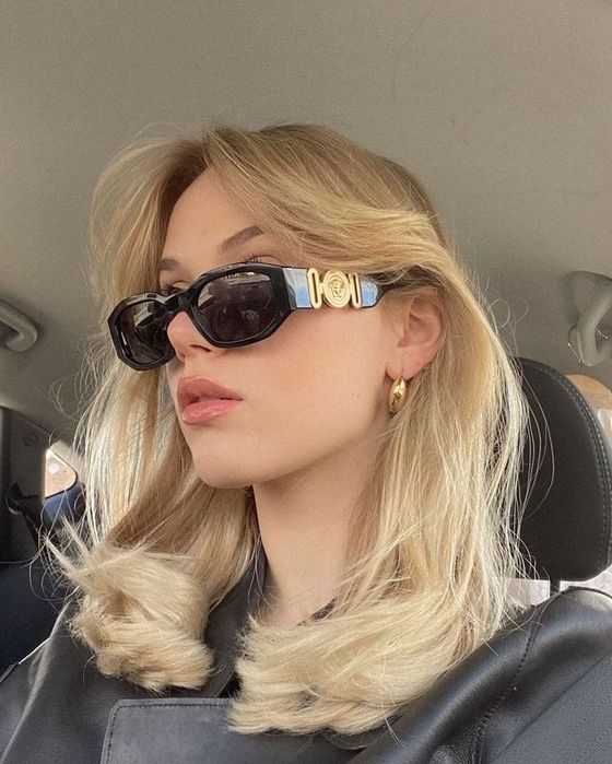 Okulary przeciwsłoneczne w stylu Versace