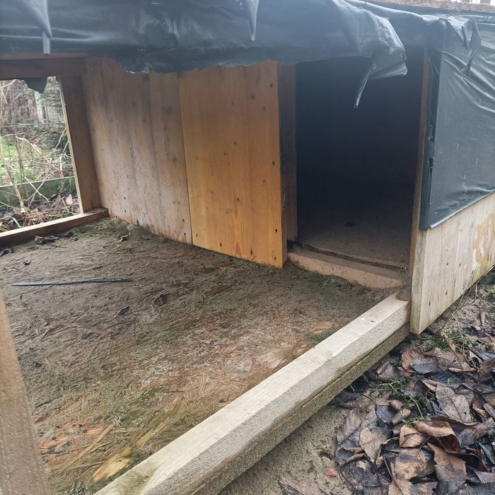 Dużo buda z tarasem  xxxl. 180x120