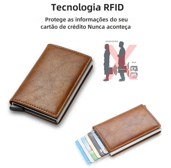 Porta cartões personalizado