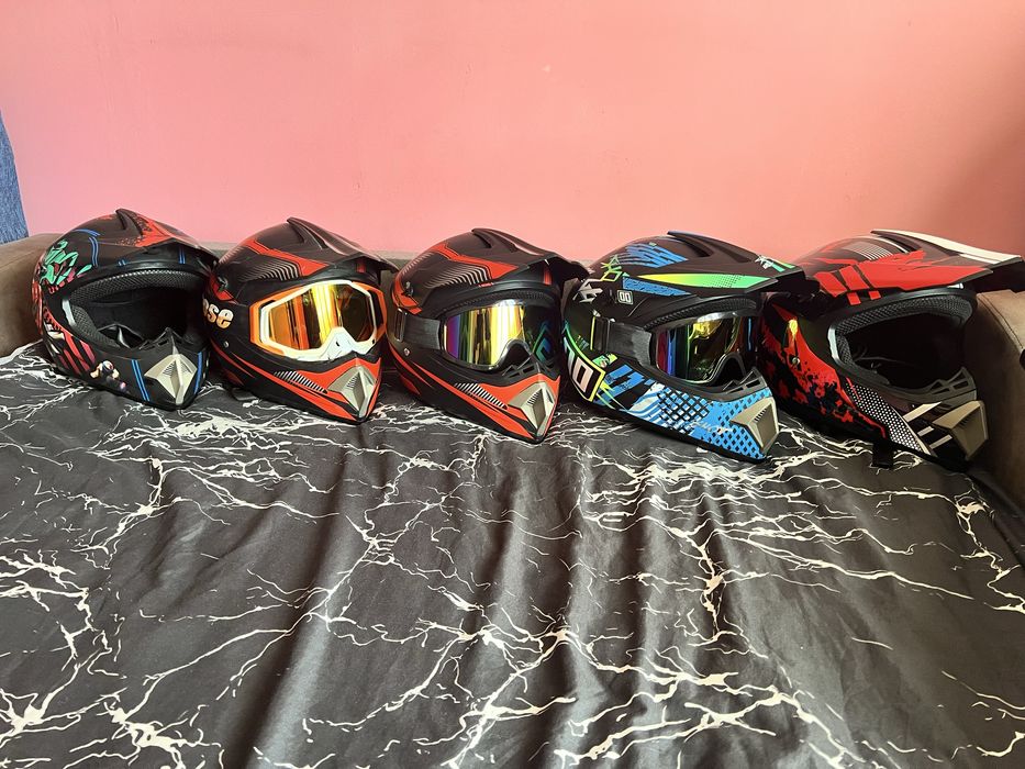 Мотошлем, мотошолом кросоовий, шлем,мотошлем