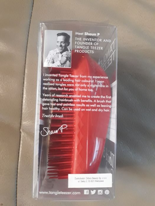 Szczotka do włosów Tangle Teezer Thick&Curly NOWA