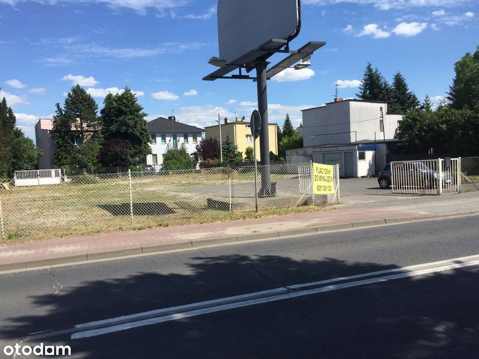 Plac. Działka na wynajem 1200m Centrum - Widok 2