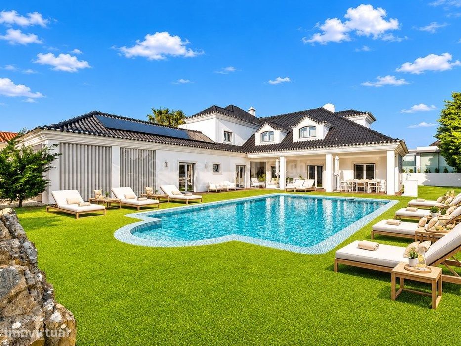 Moradia T6 com jardim e piscina na Quinta da Beloura