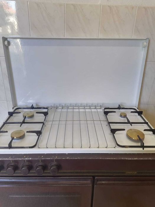 Fogão alterado para gás canalizado