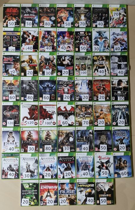 WYPRZEDAŻ Kolekcja Gry na Xbox Classic 360 One PL