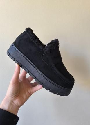 Зимові лофери. Лофери тедді