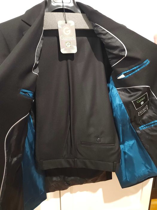 Garnitur męski Guittard, czarny, rozm. 46